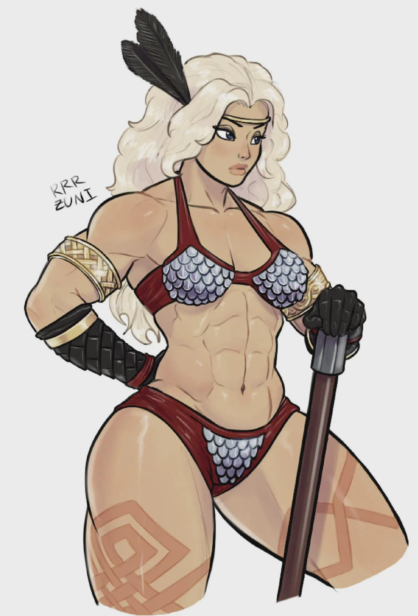 Would you dare to go against this warrior?