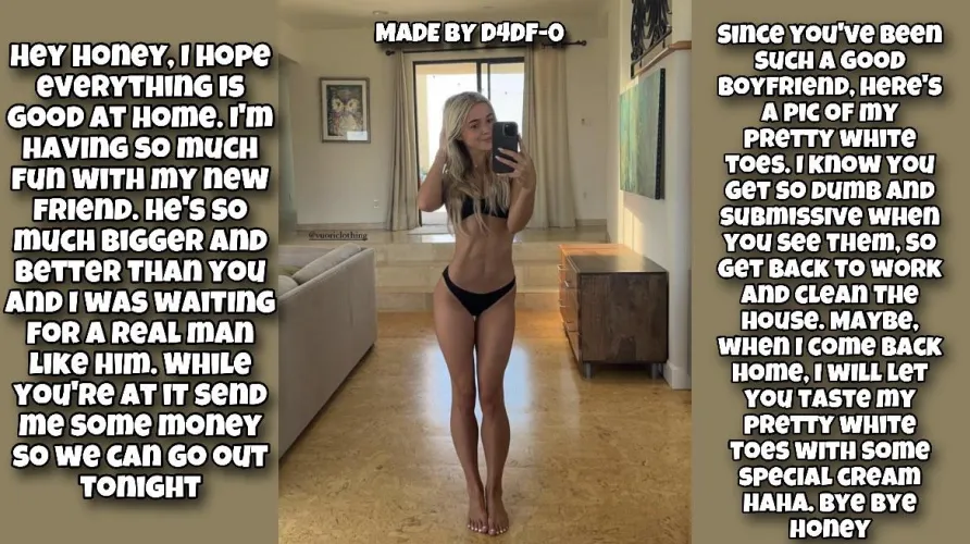 Being Livvy’s cuck is not easy, but she has a gift for you! (No ImageFap)