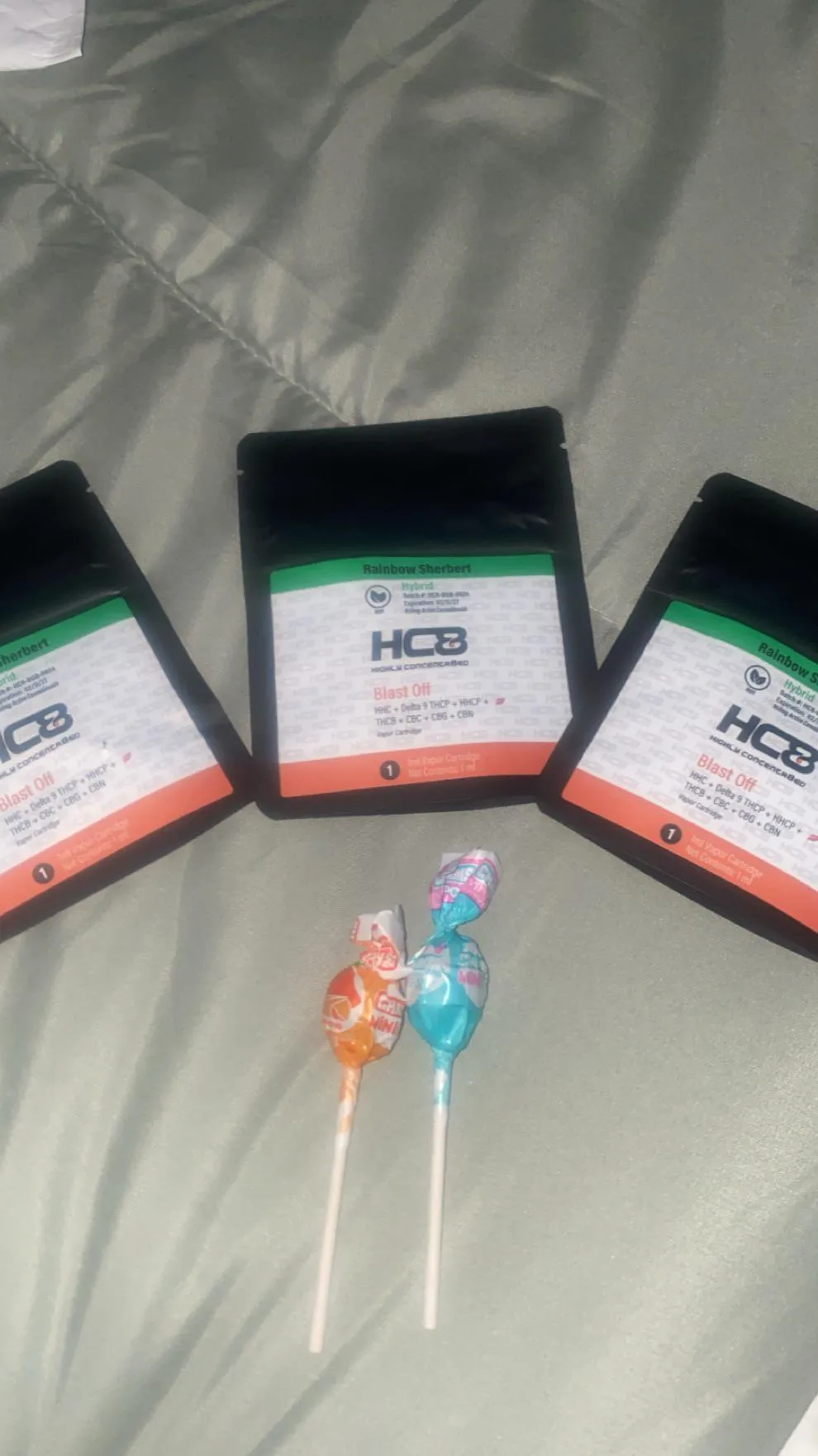 carts came with lollipop