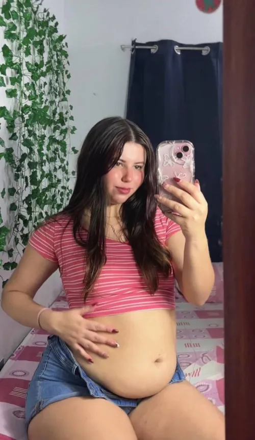 Does my big tummy turn you on or off?