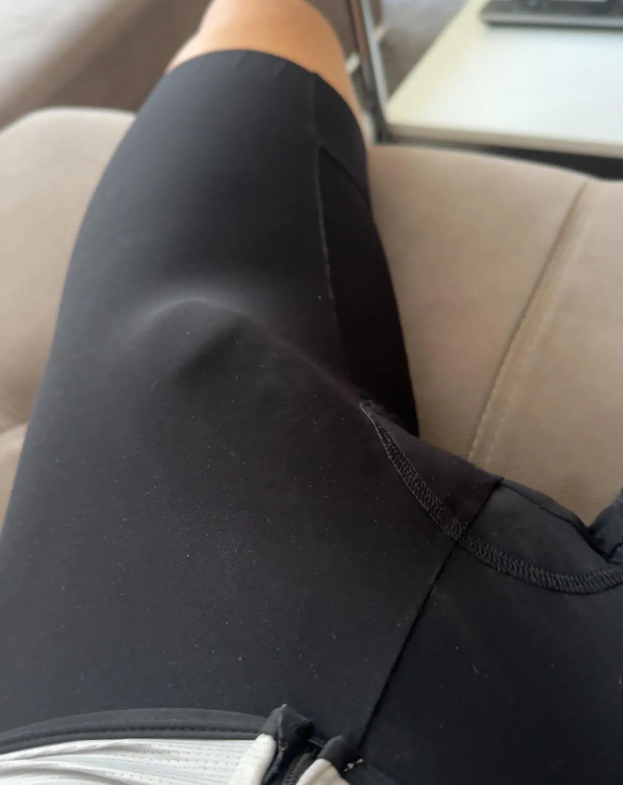 Due to the fact of being commando under the bibshorts - does this count?