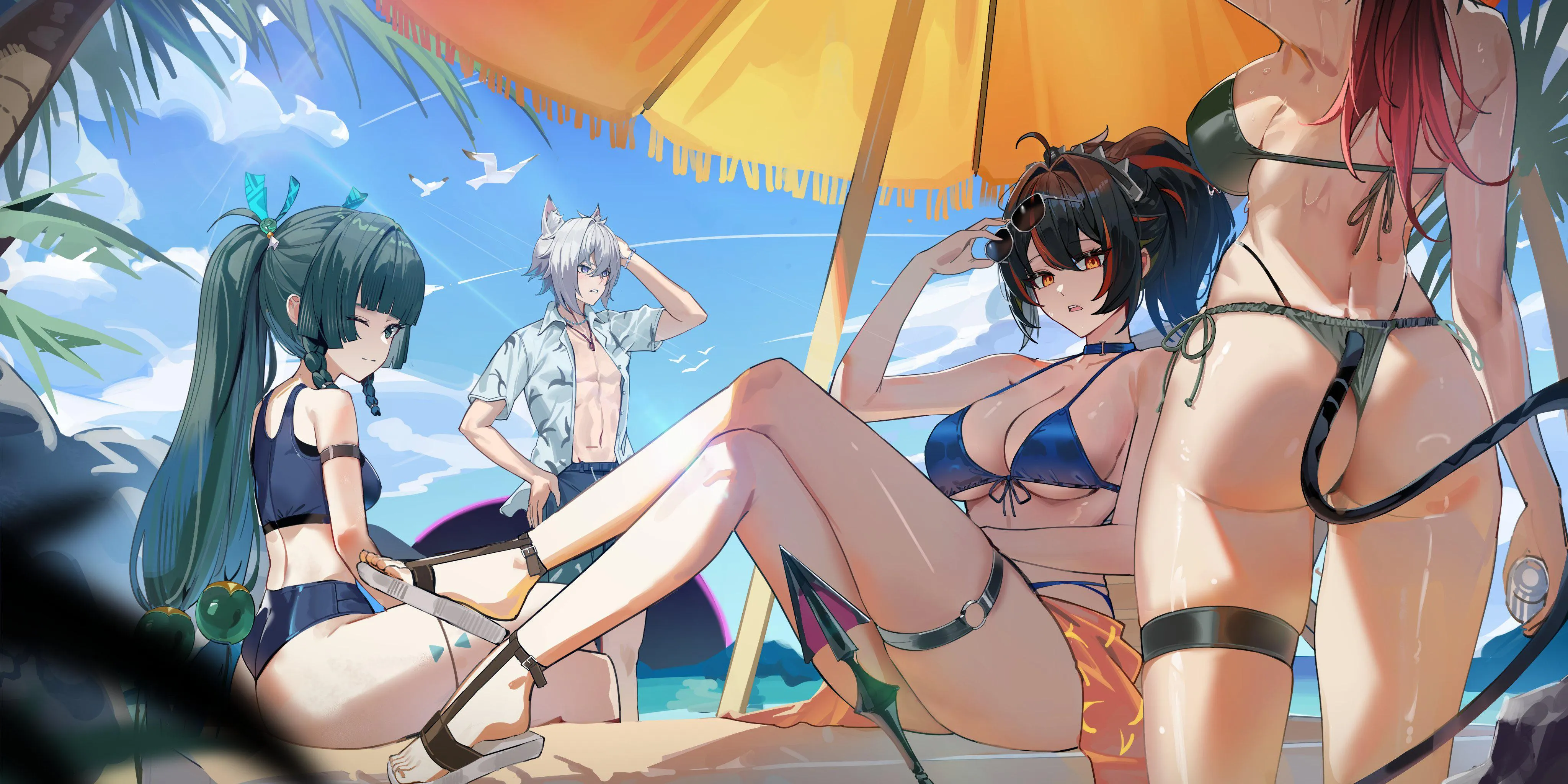 Enjoying the beach [Zenless Zone Zero]