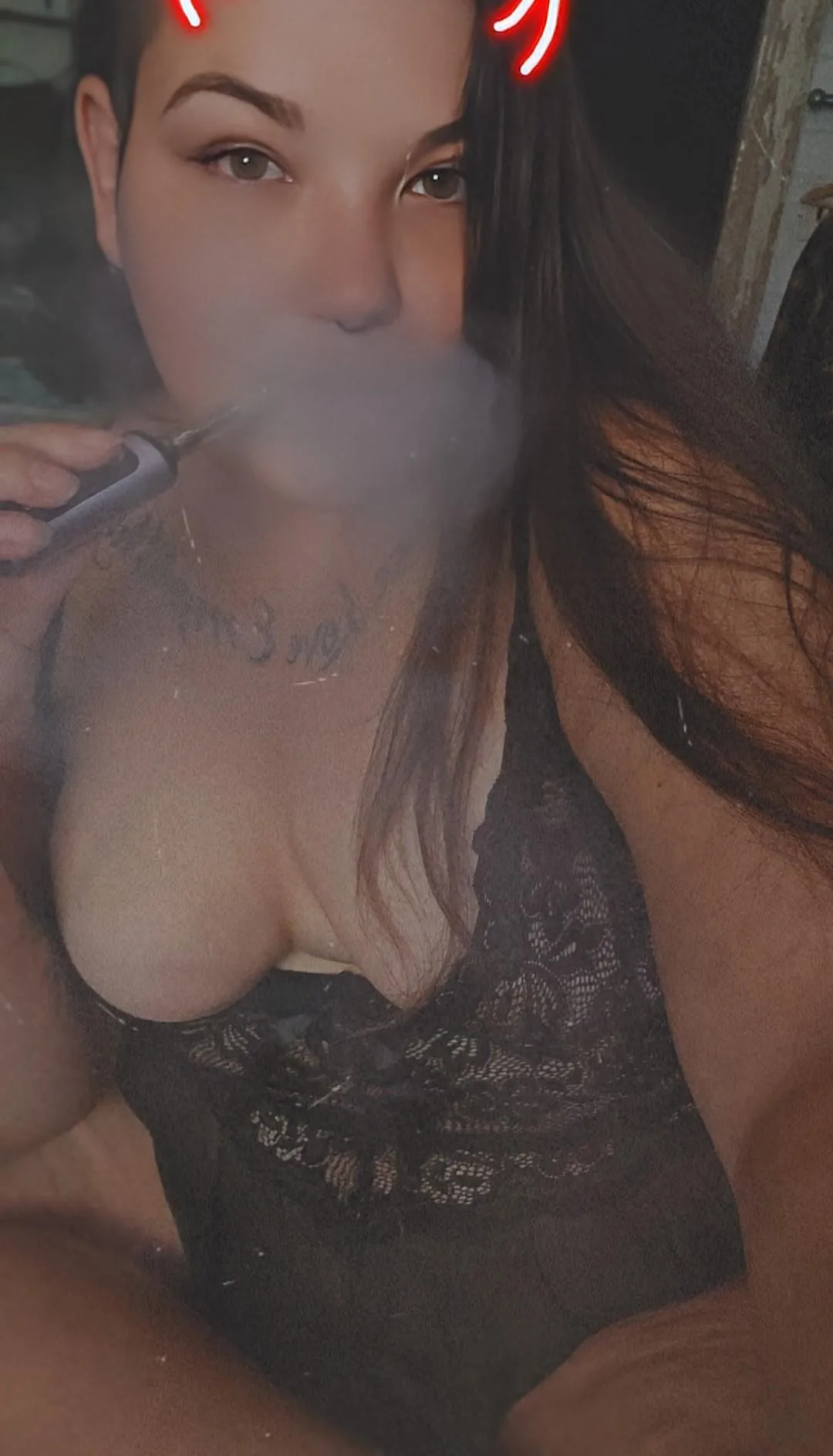 Hope you dont mind a chubby goth girl 🤭