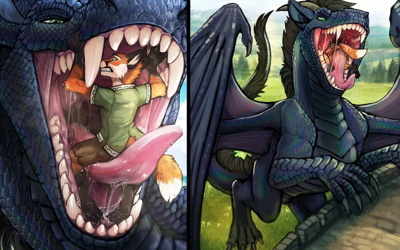 I would be the first to jump into its maw~ [MA] (acidic)