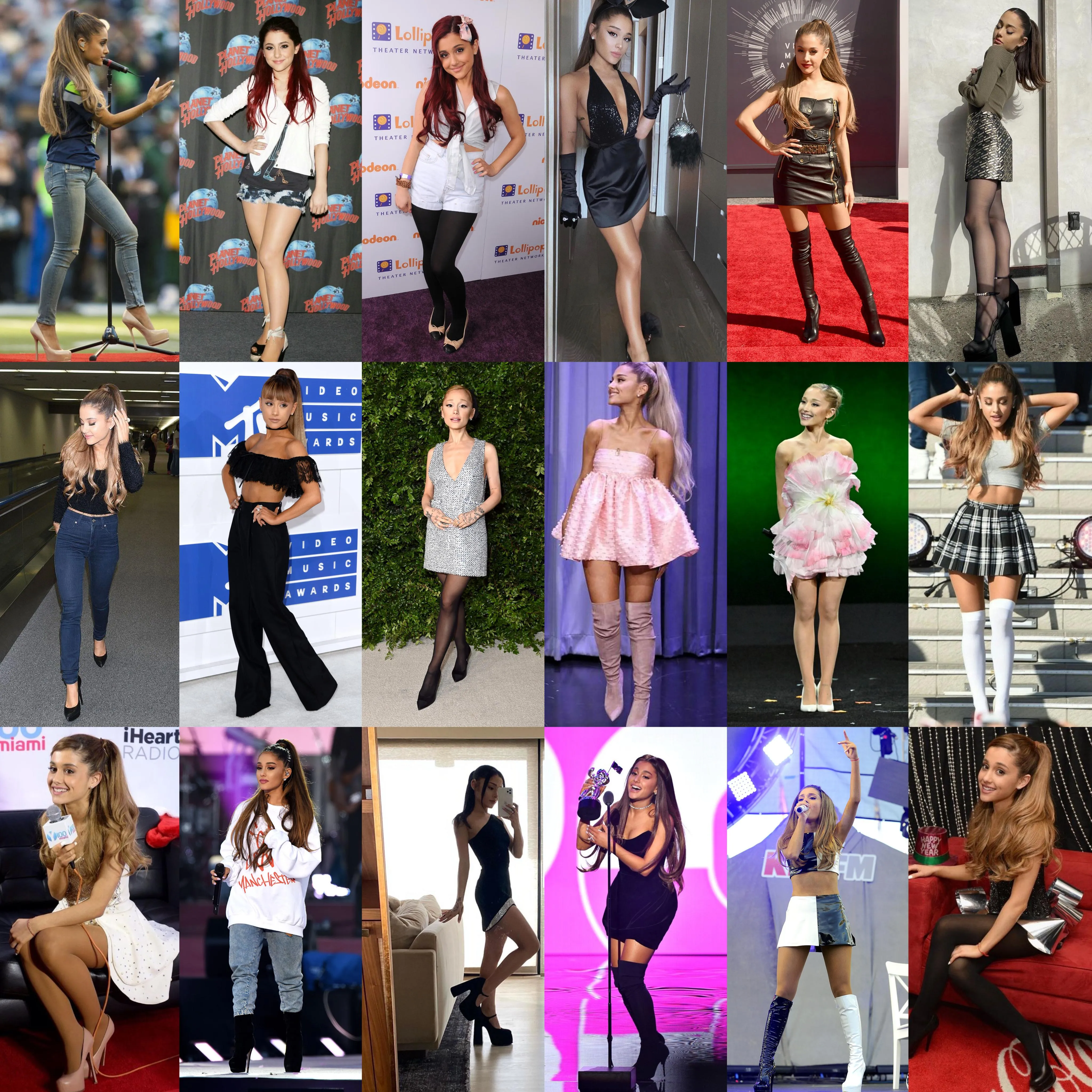 Która stylówka Ariany Grande podoba wam się najbardziej?