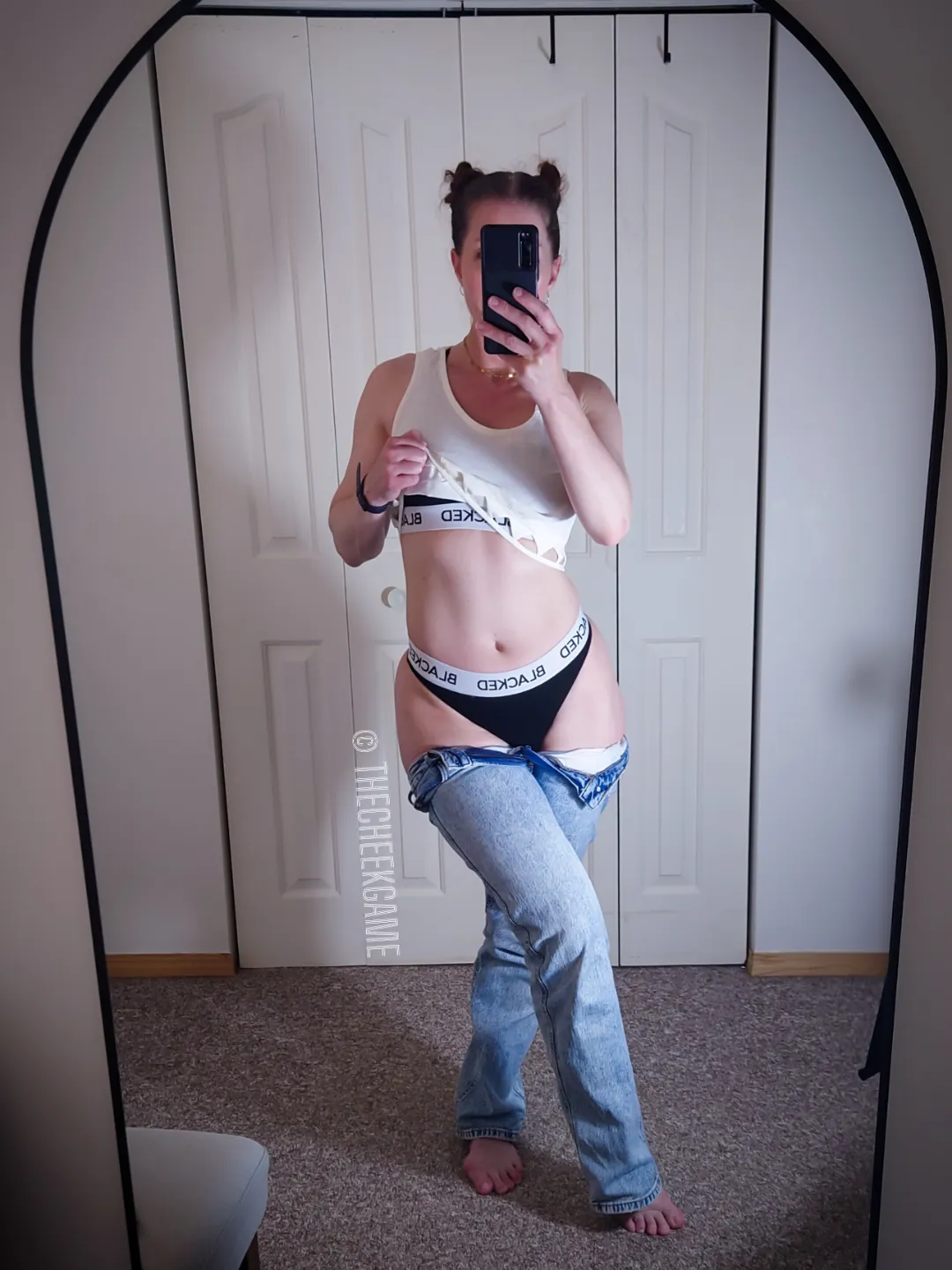 Looks innocent enough... Until you peel back that first layer... Then she's a filthy BBC addict.