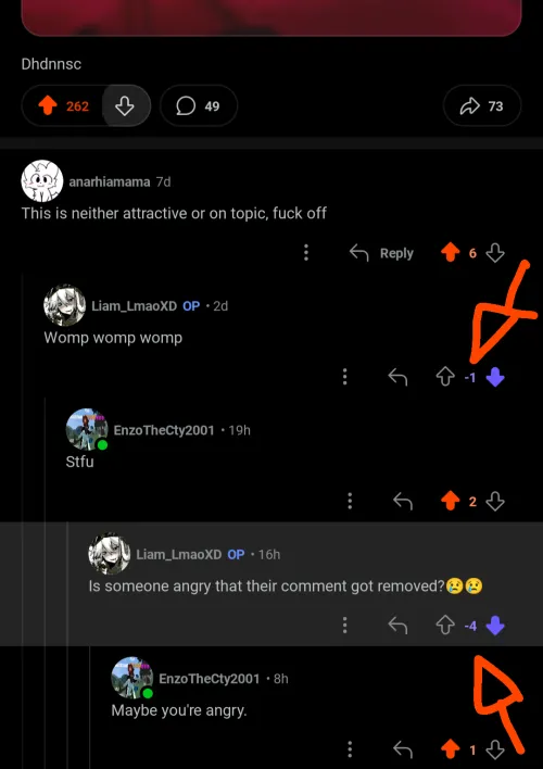 Maybe the post that I had enough of thighs posters worked. (Not porn, just a lil post, check the votes on the pic)