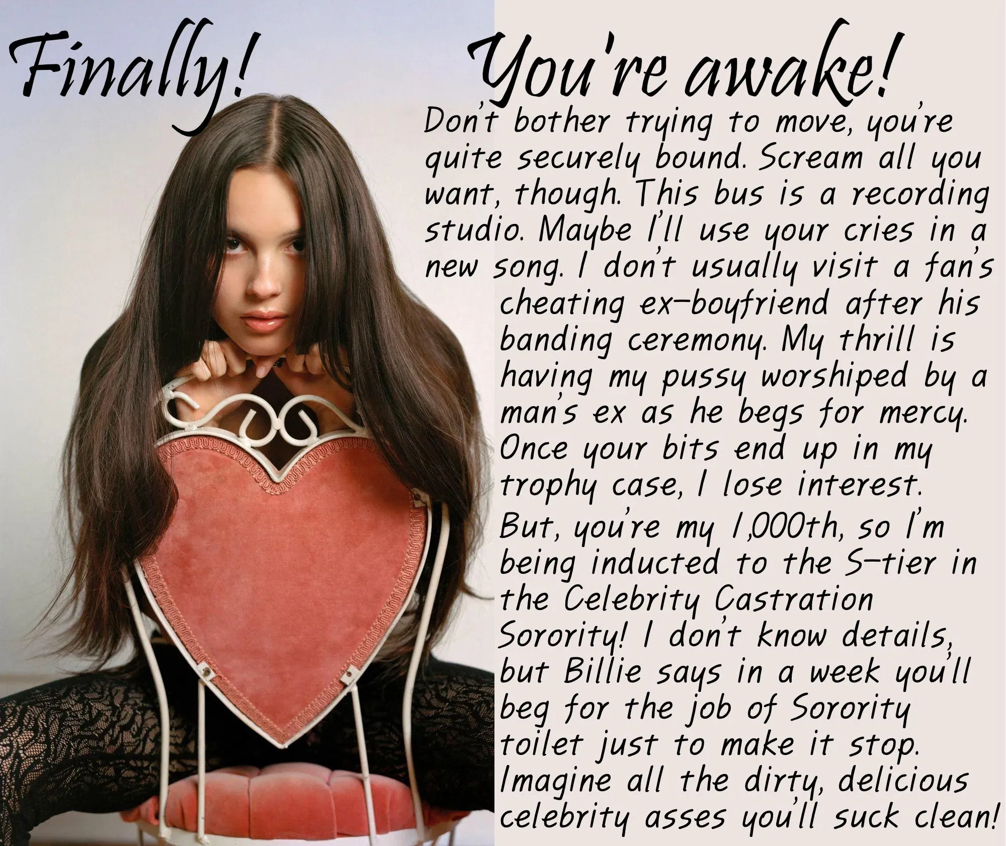 Olivia Rodrigo Reaches S-Tier Castratrix [No Imagefap]