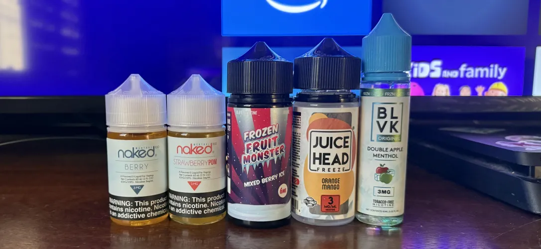 Recommend actually menthol/ice juices