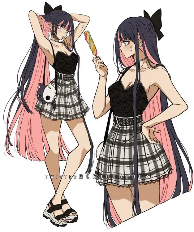 Summer Stocking [Panty & Stocking W/ Garterbelt]