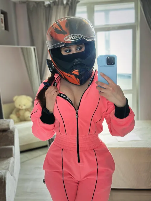 Your hot biker girl