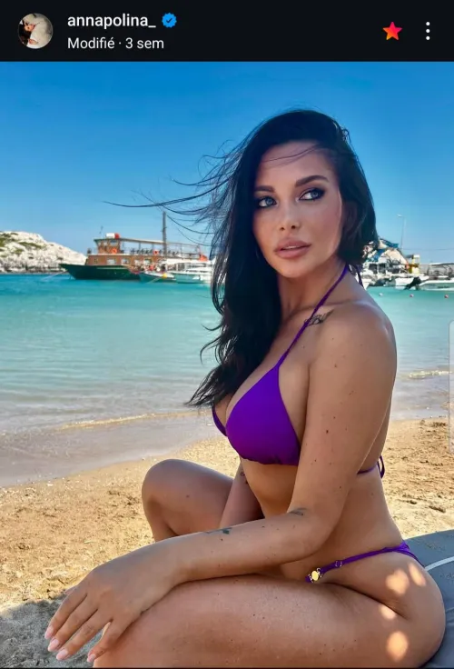 Anna Polina (from her Instagram)