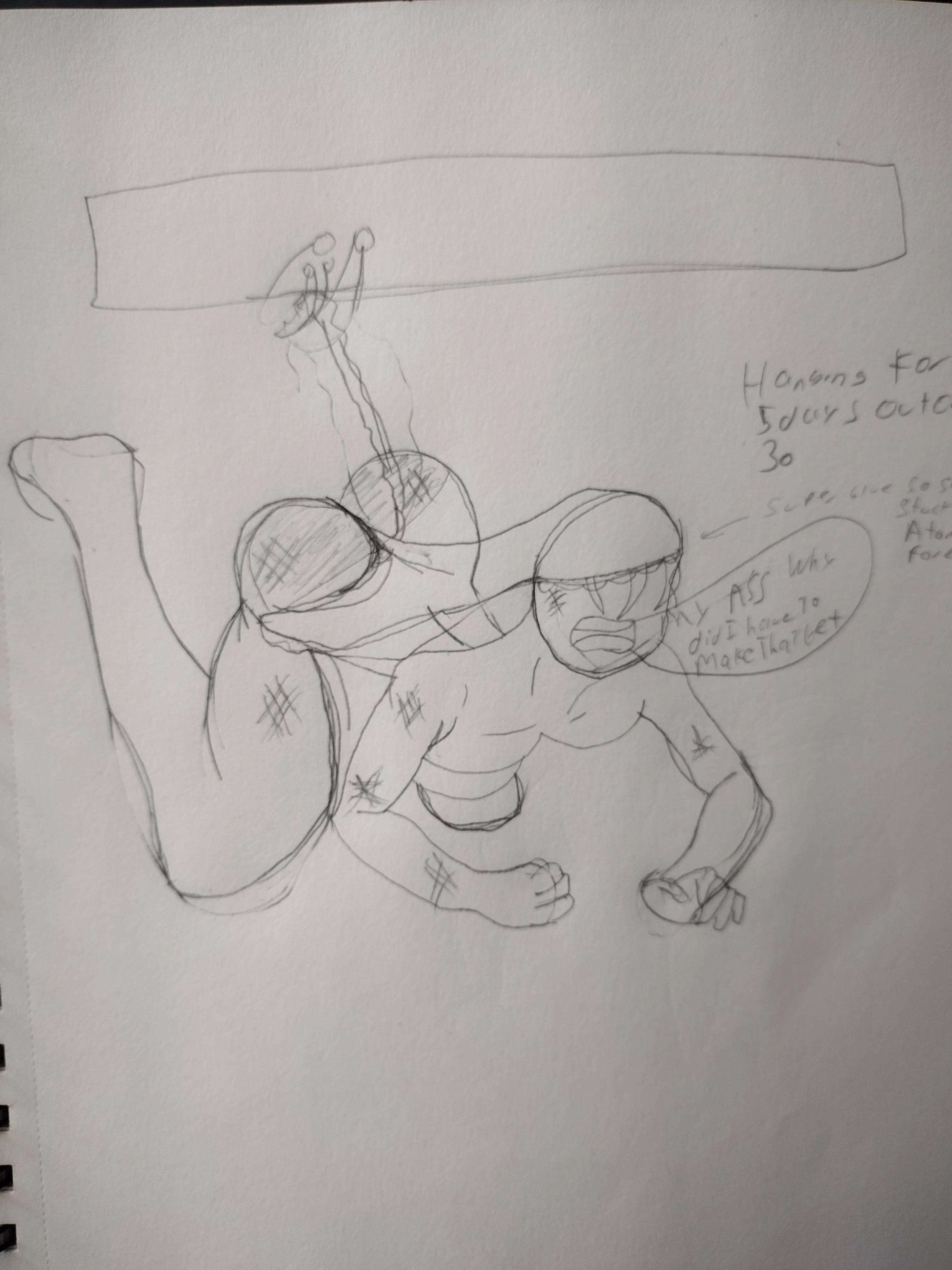 Atomic Hanging Wedgie