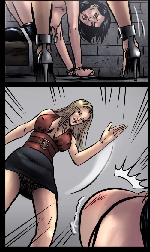 Better to say hello is to give a good slap.