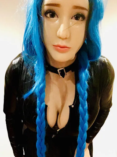 Blue Pigtails