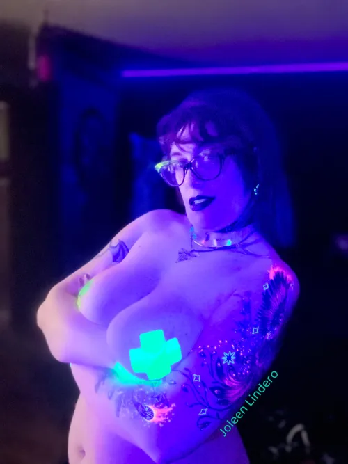 Did you know that my tattoos glow?