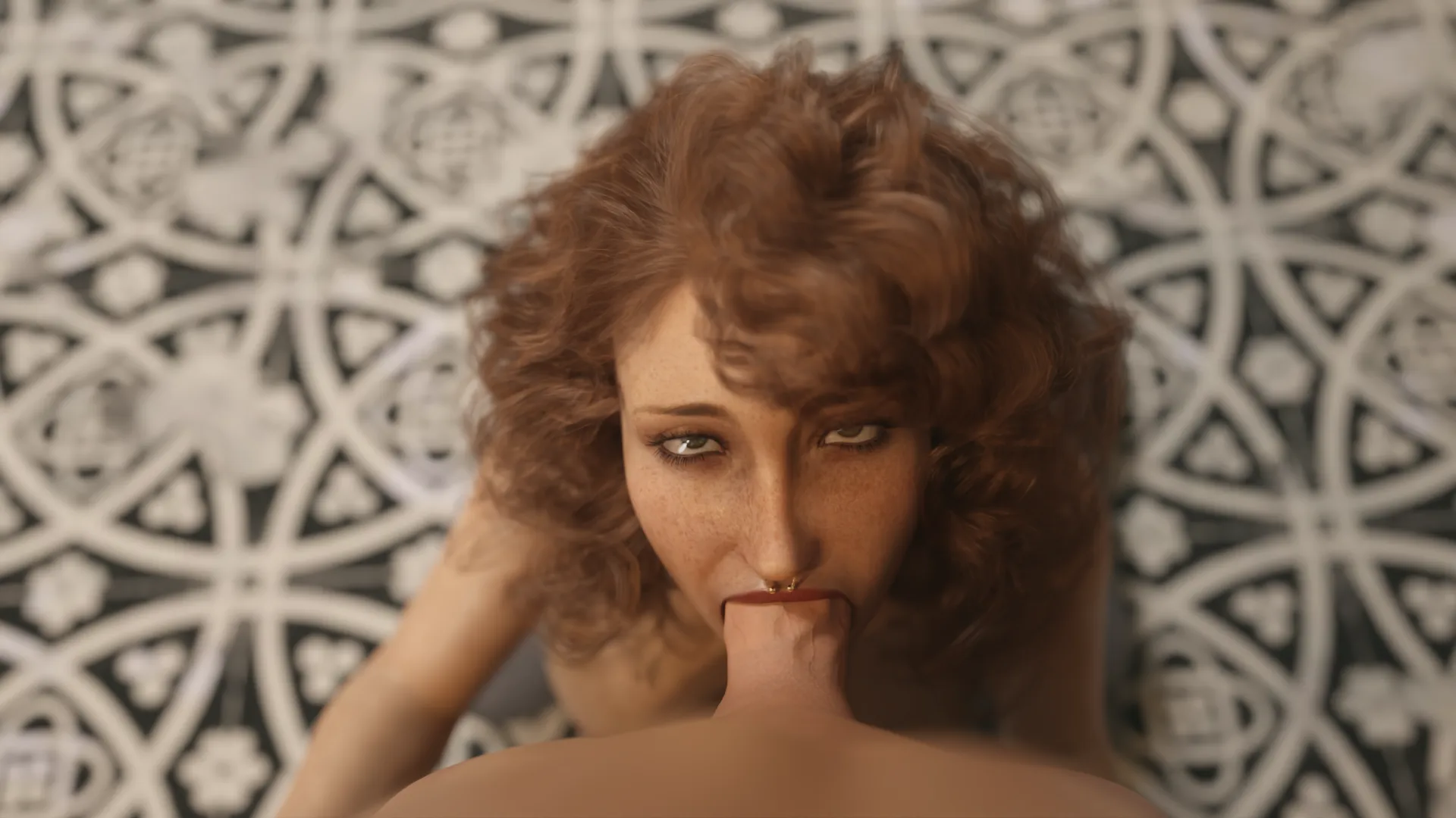 Her eyes say she can’t wait to be taken [Baddies, Inc.]