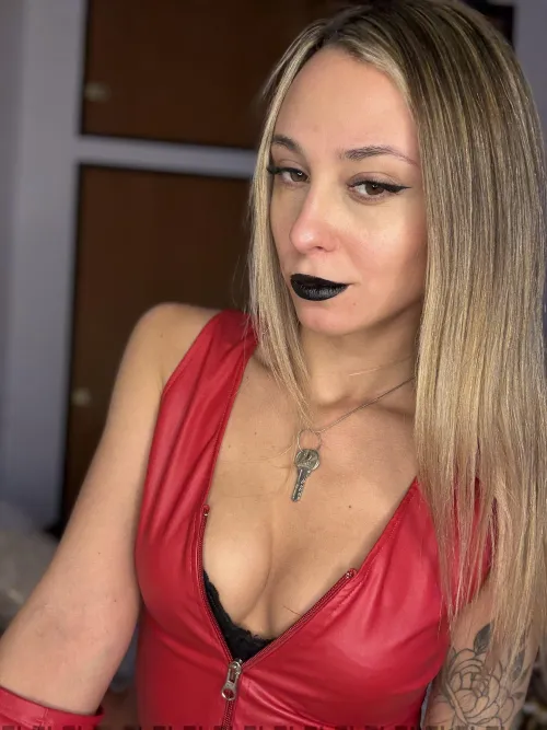 I seem nice but if you would be my slave, you would be locked up 24/7