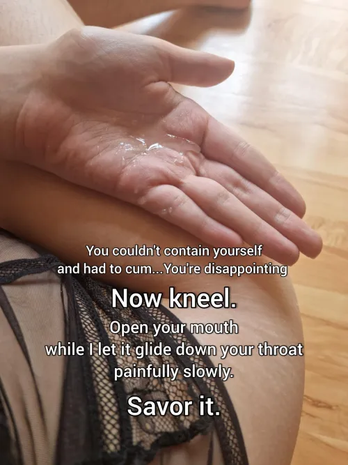 I'll make you eat it