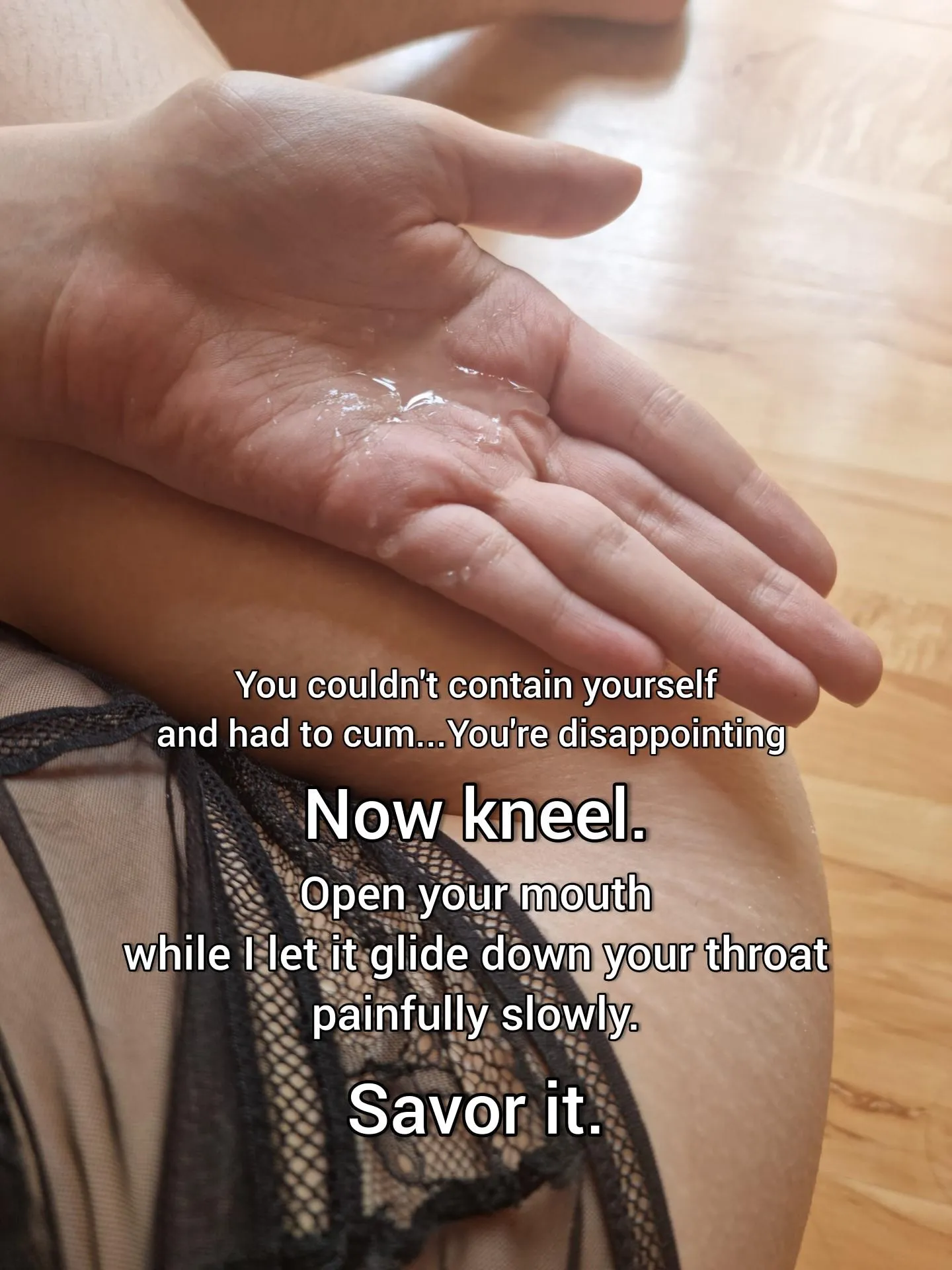 I'll make you eat it