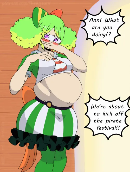 {image} Ann Gets Stage Fright [F/?] [One Piece: Stampede] [Size Difference] (AgentV)