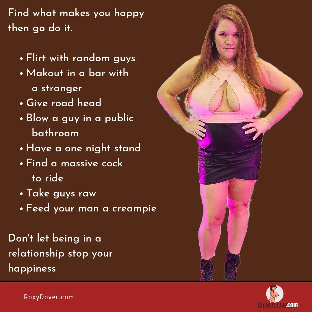 Life is too short not to do what you enjoy. Loyalfans.com/roxydover