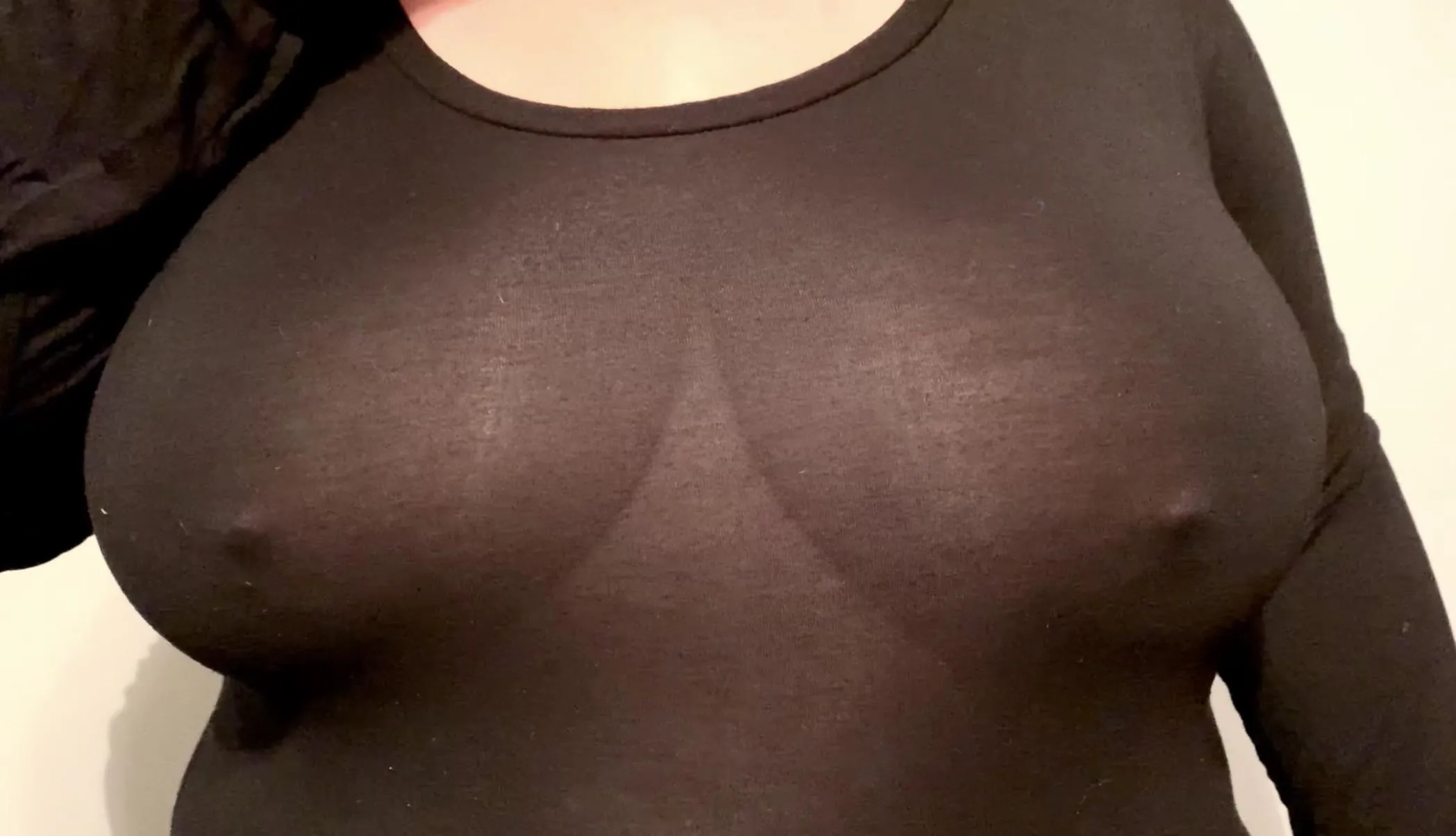 My hubby loves when I wear this shirt