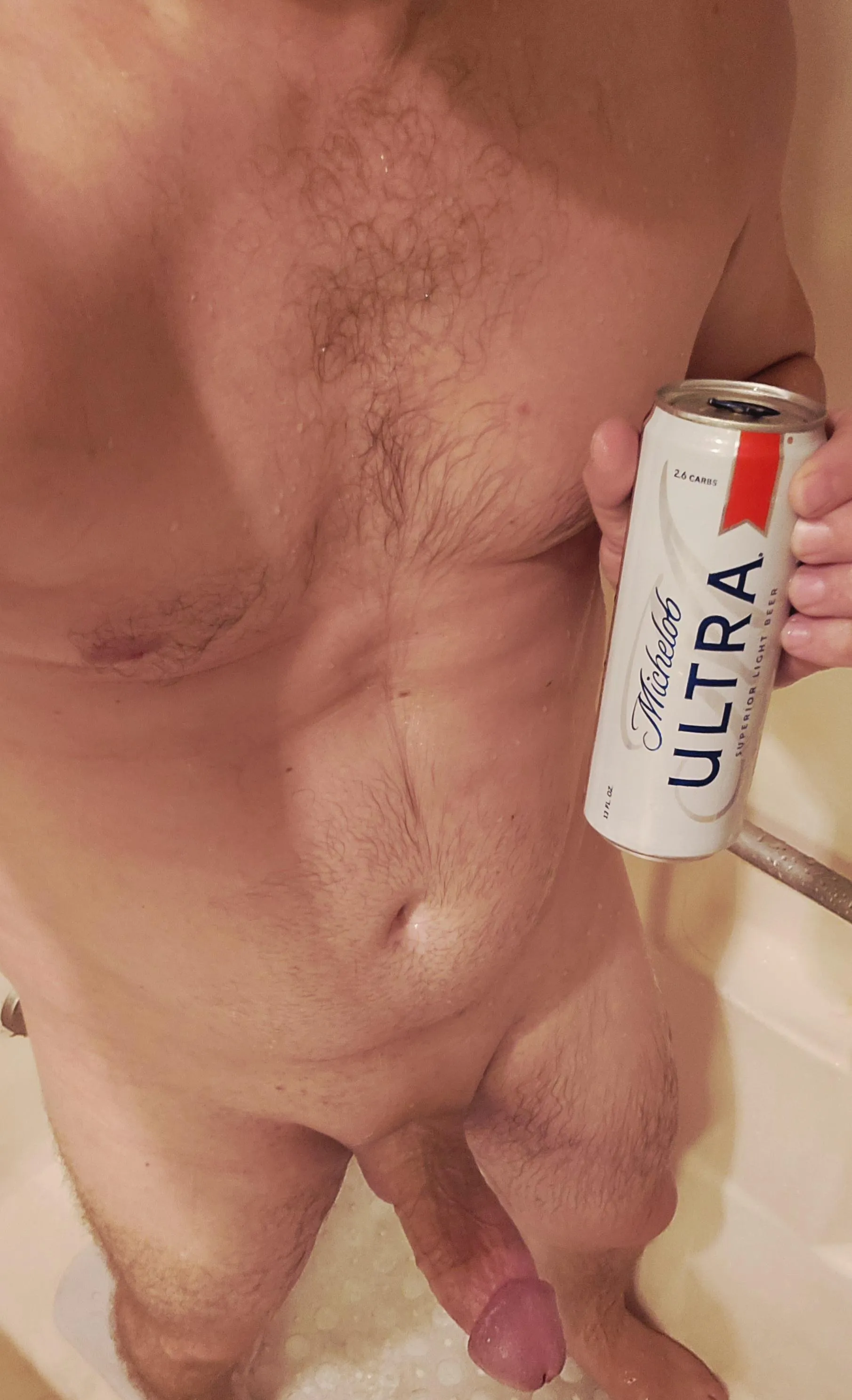 Pool time over. Time for a shower beer, then on to grilling and fireworks. Happy 4th 🎆