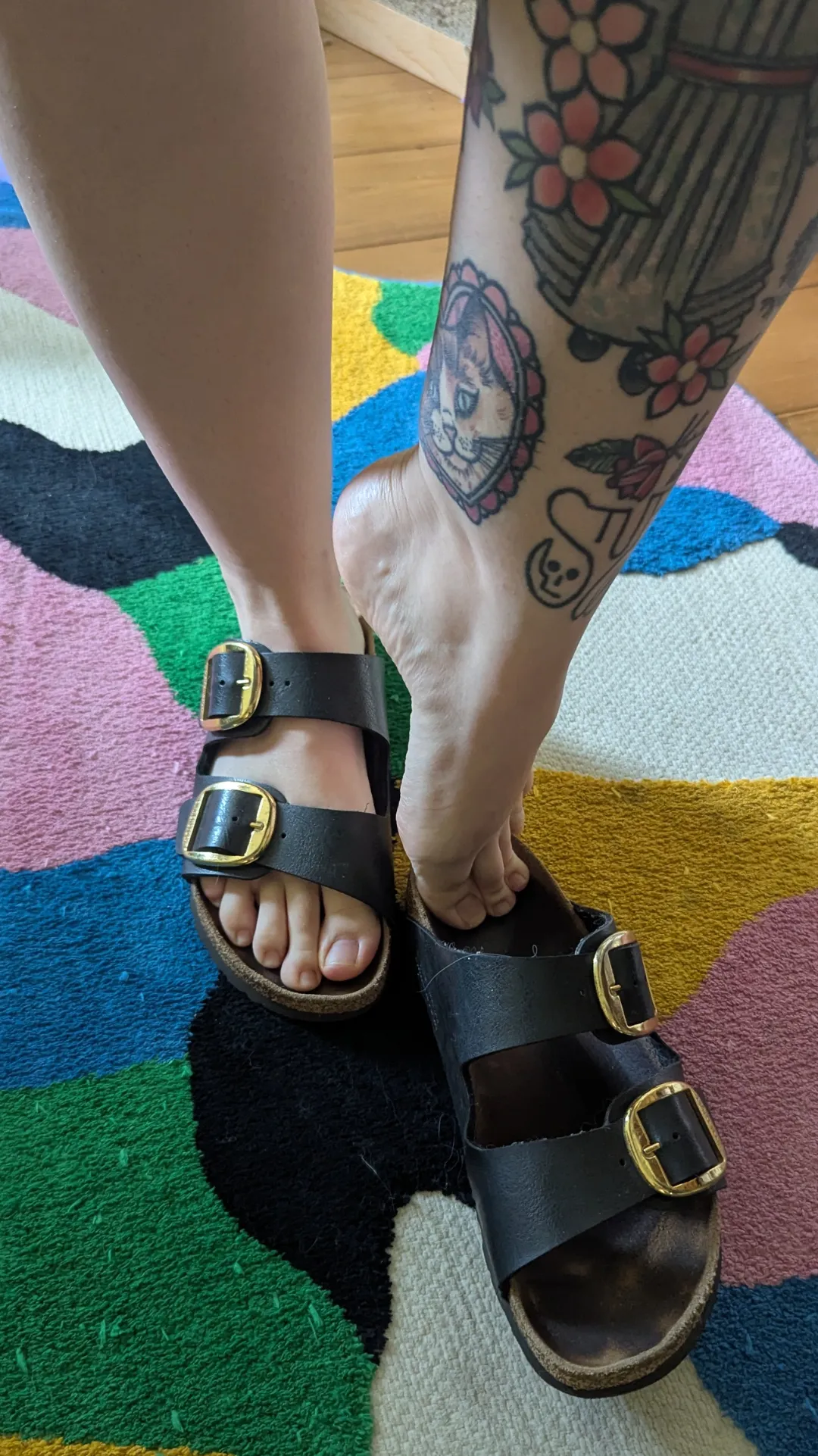 Stepping into something comfy