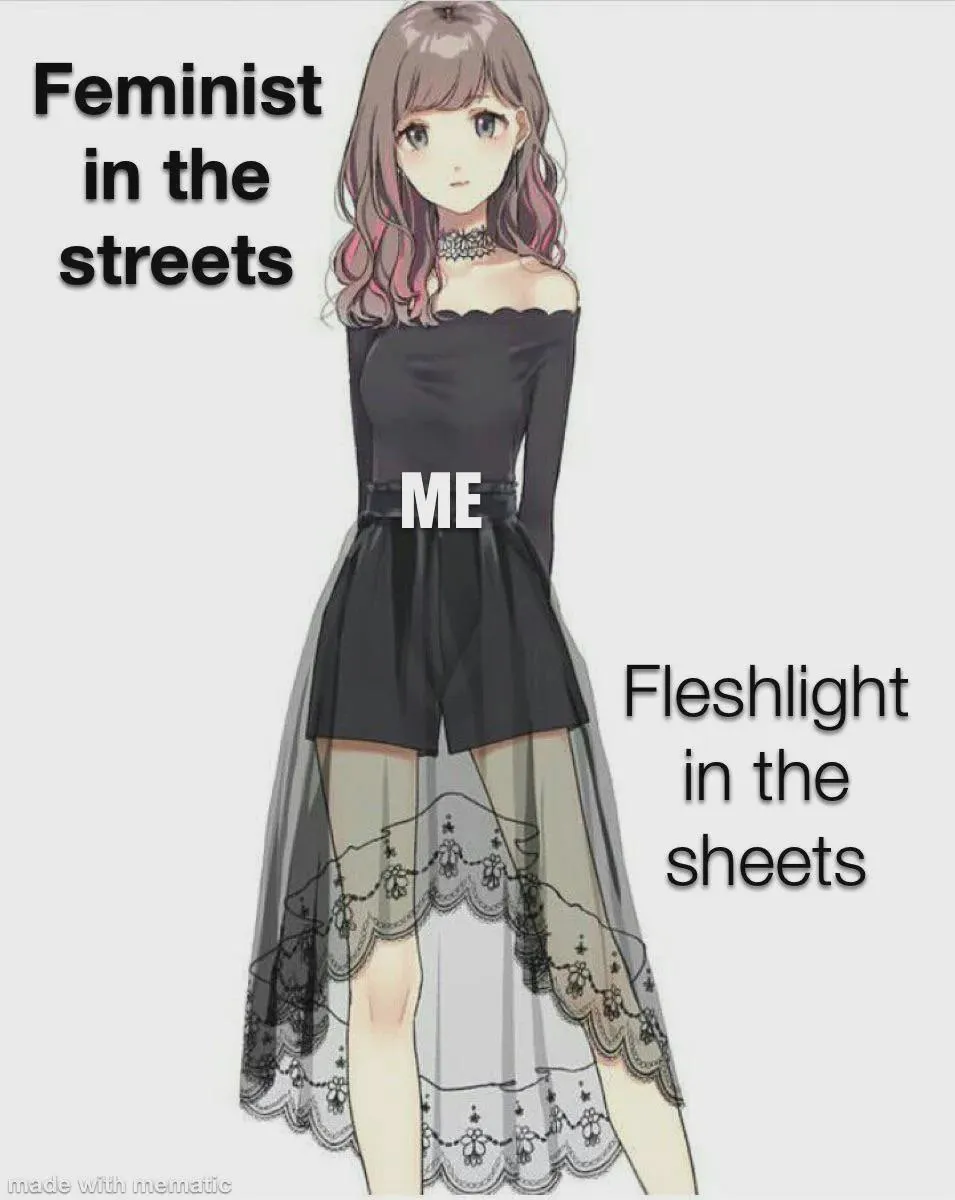 This whole community is just like this, men, and women