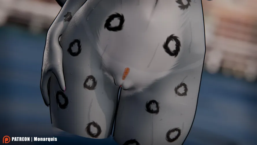 Wetting her pubes [F](Monarquis)