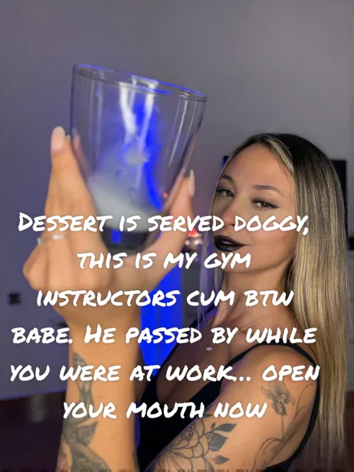 What do you say to mommy?