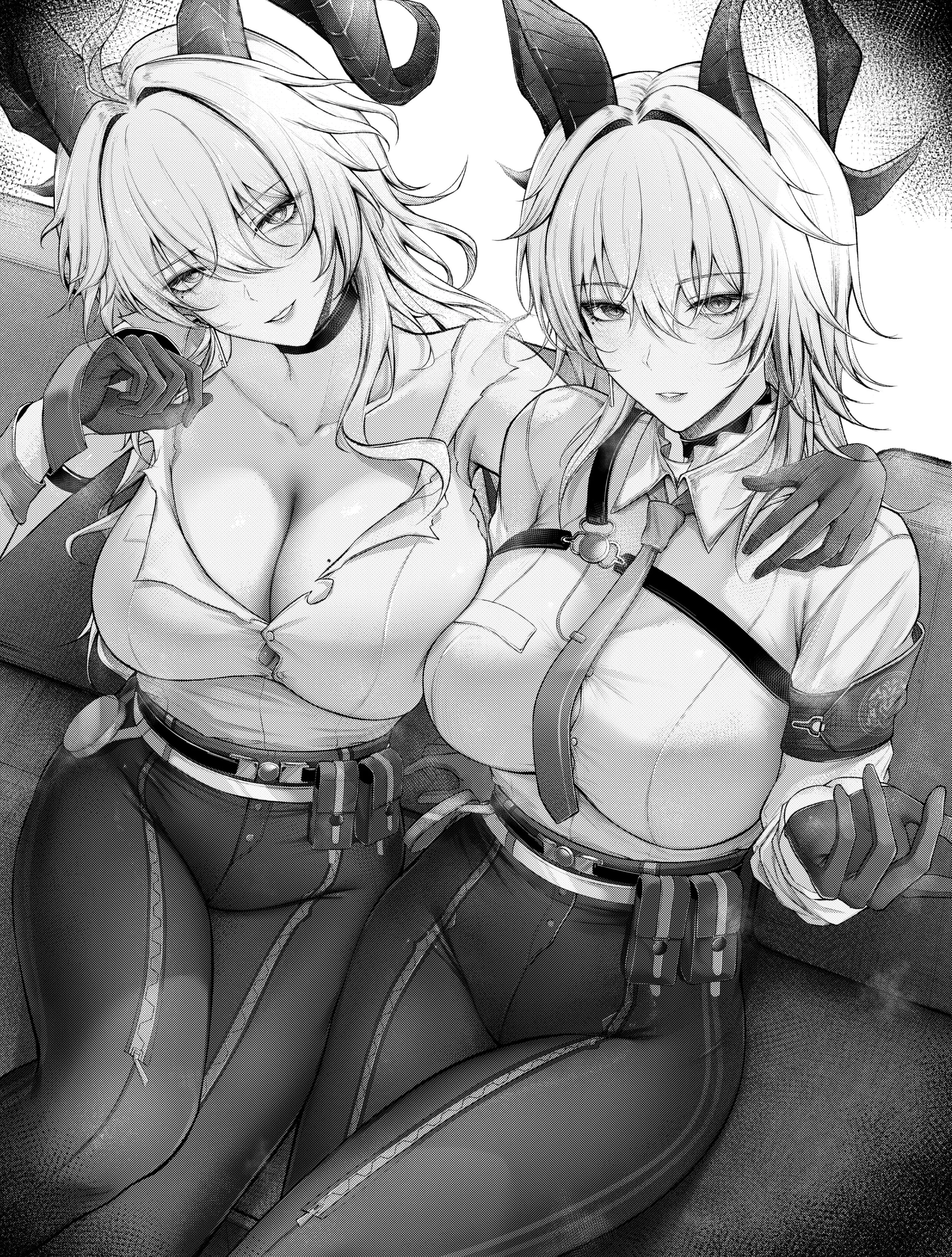 Zani hanging out with Zani [Wuthering Waves]