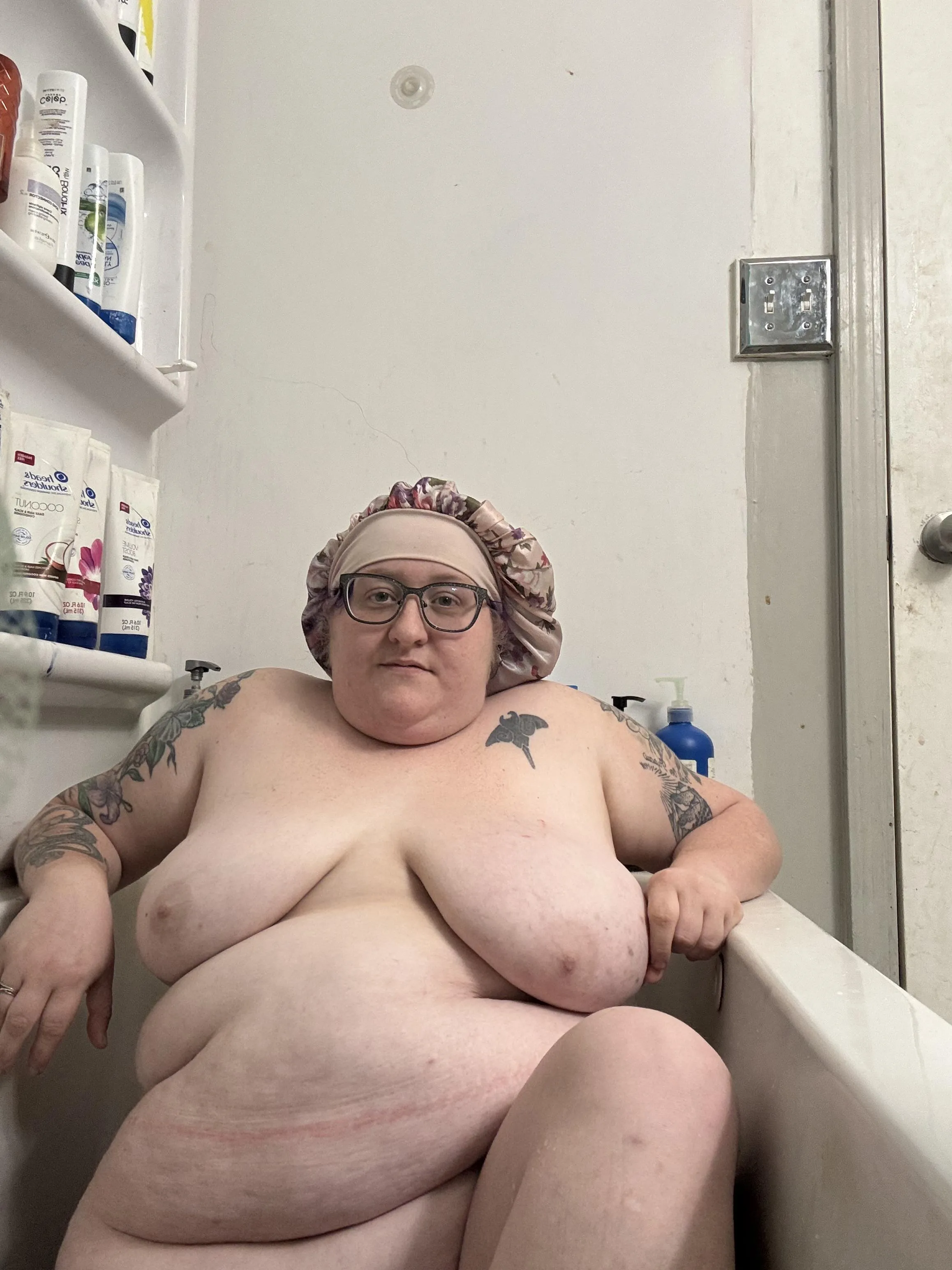 Come and join me in the bath.