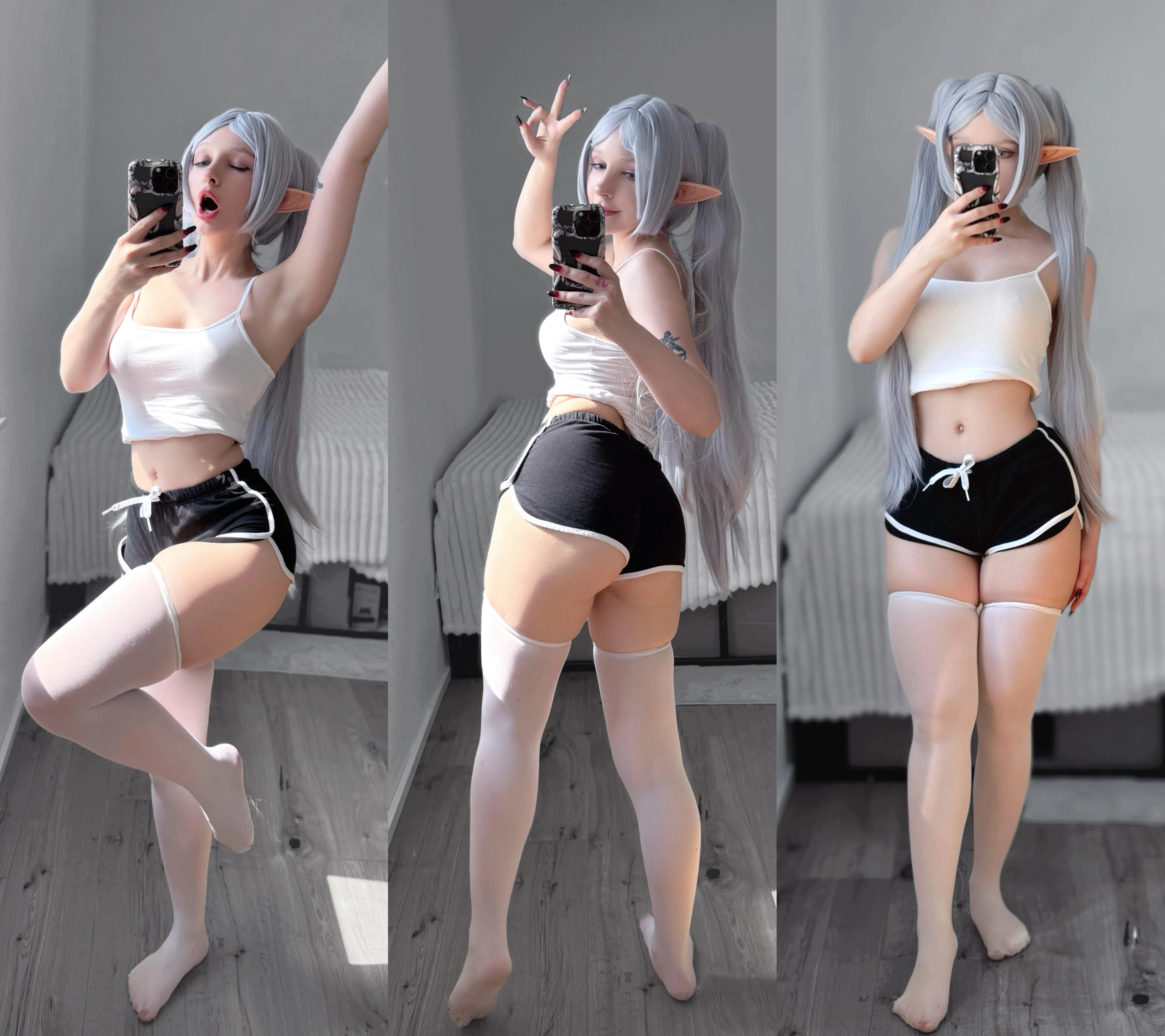 Frieren casual cosplay (by Hioshicos)