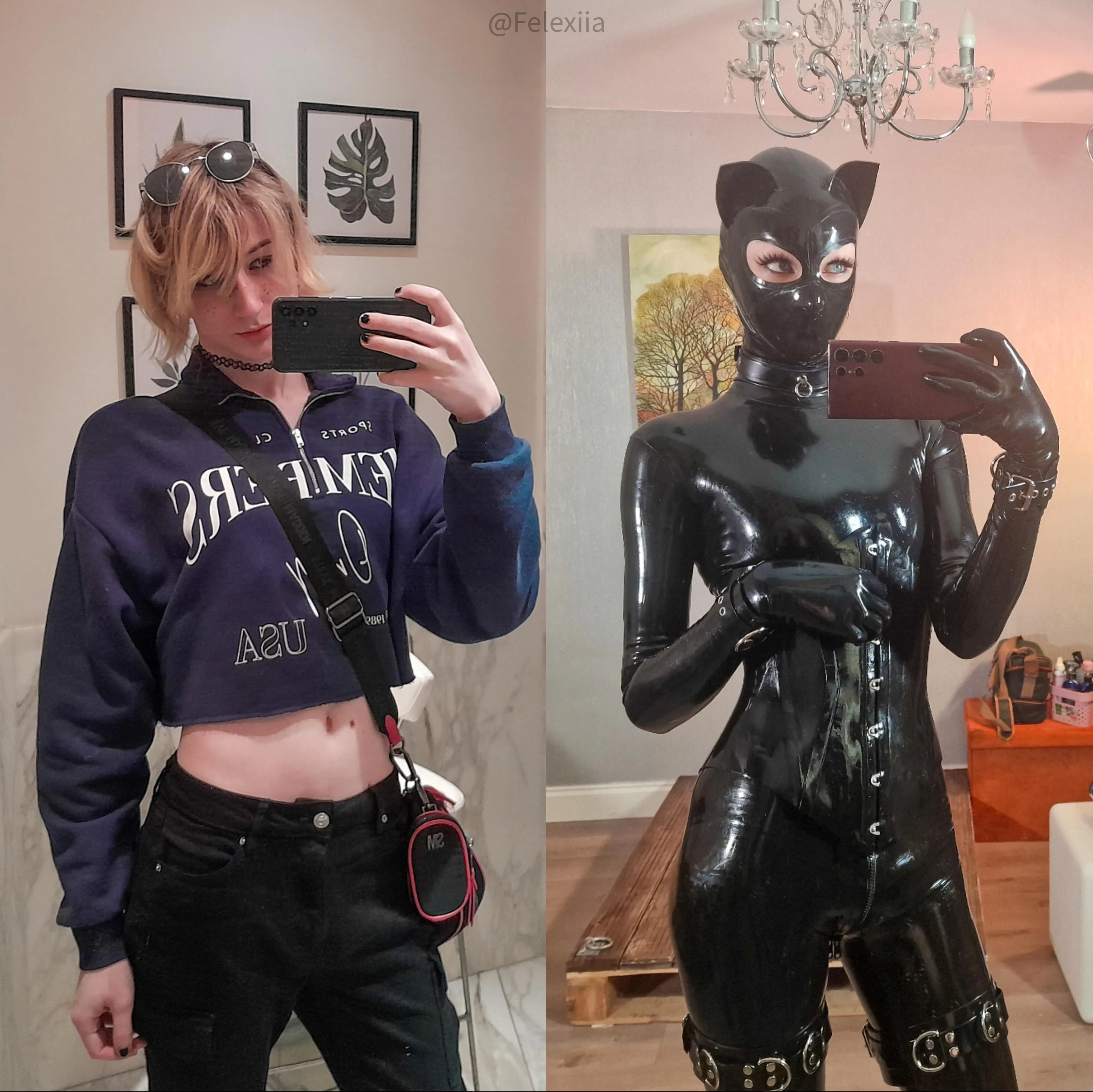 From slutty casual to latex kitten