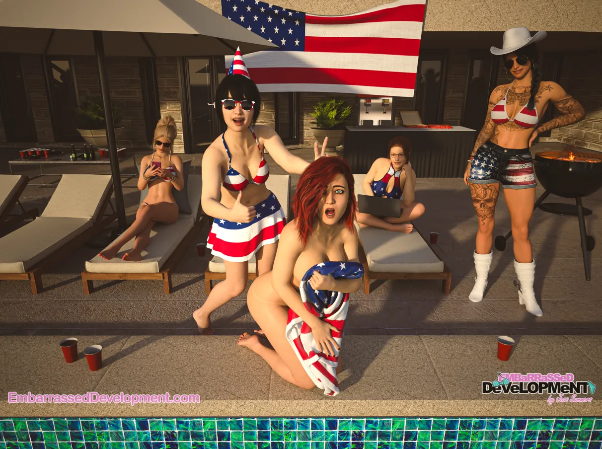 Happy 4th of July from all of us at Embarrassed Development <3