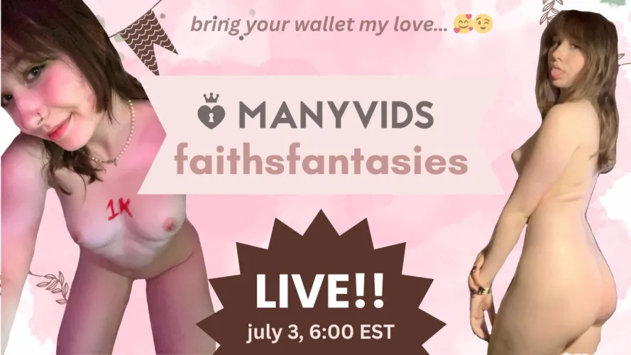 i’m going live for the very FIRST TIME today!! ❤️