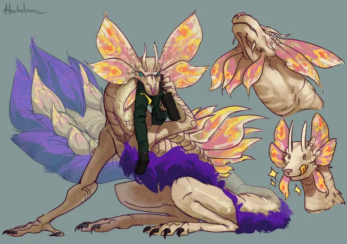 {image} Mizutsune Lunch Hour (art by me)