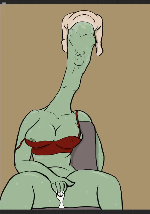 {image} More art of my pred oc Dakota! art by me (safe vore, oral vore)