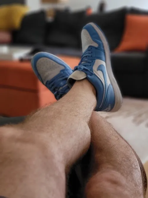 J's on a lazy Sunday morning