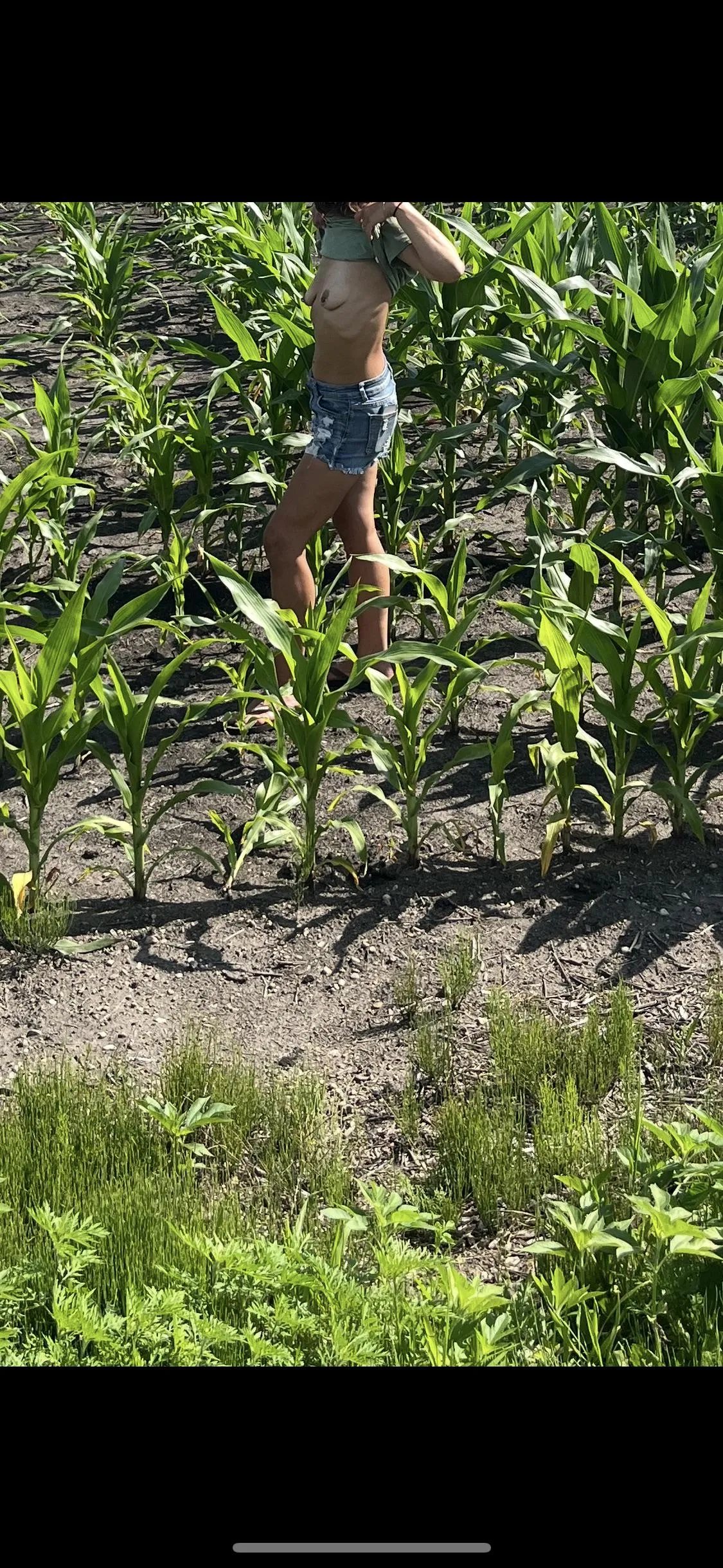 Knee high for sure. #hotwife