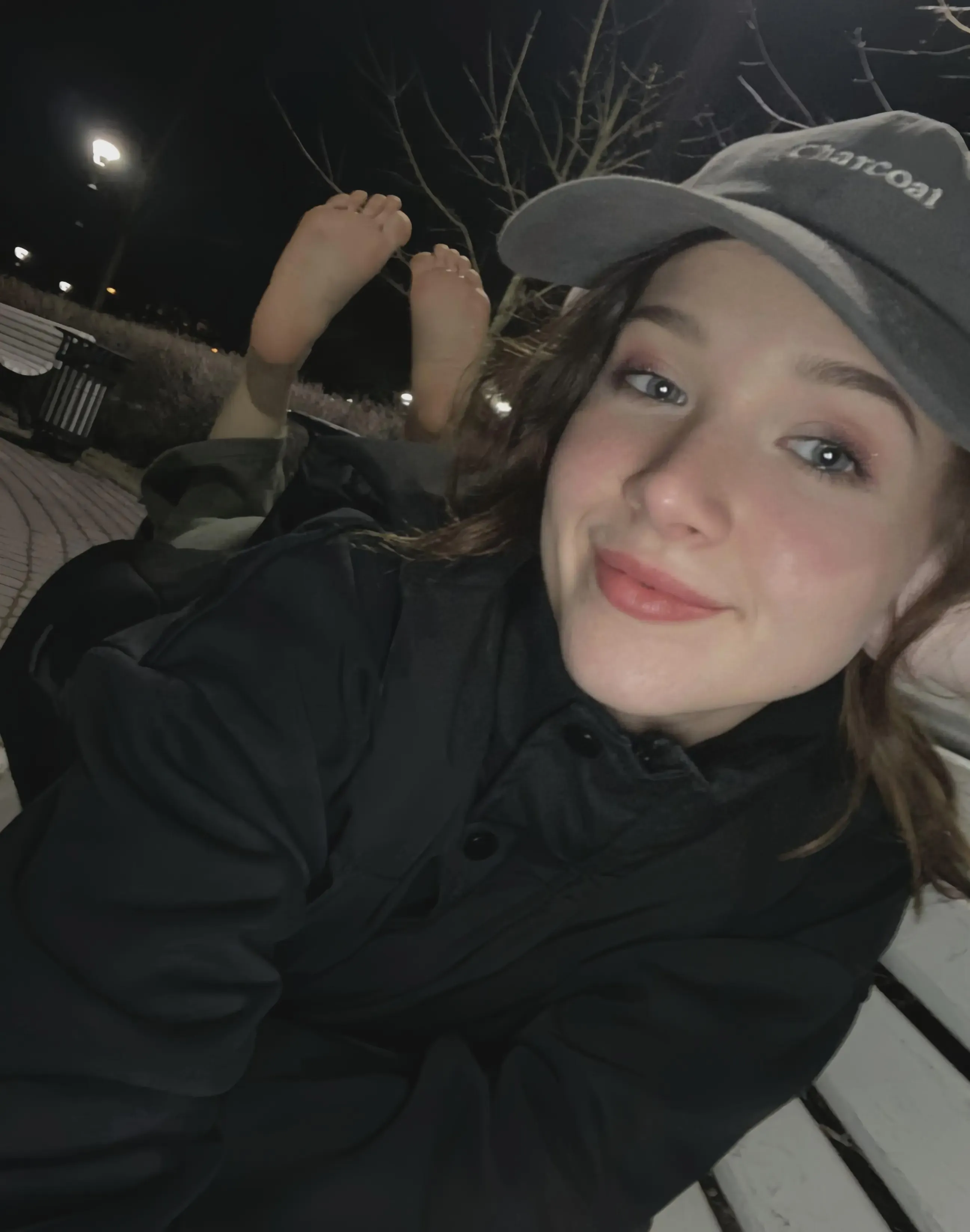 my feet after a long walk