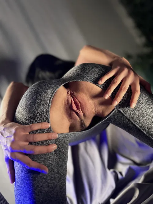 My lips need a stretch workout