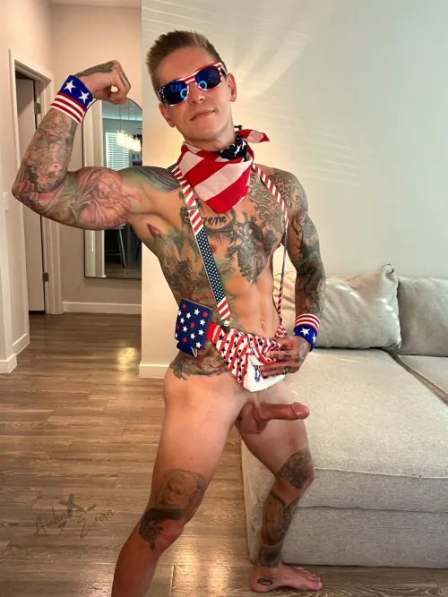 My version of a salute