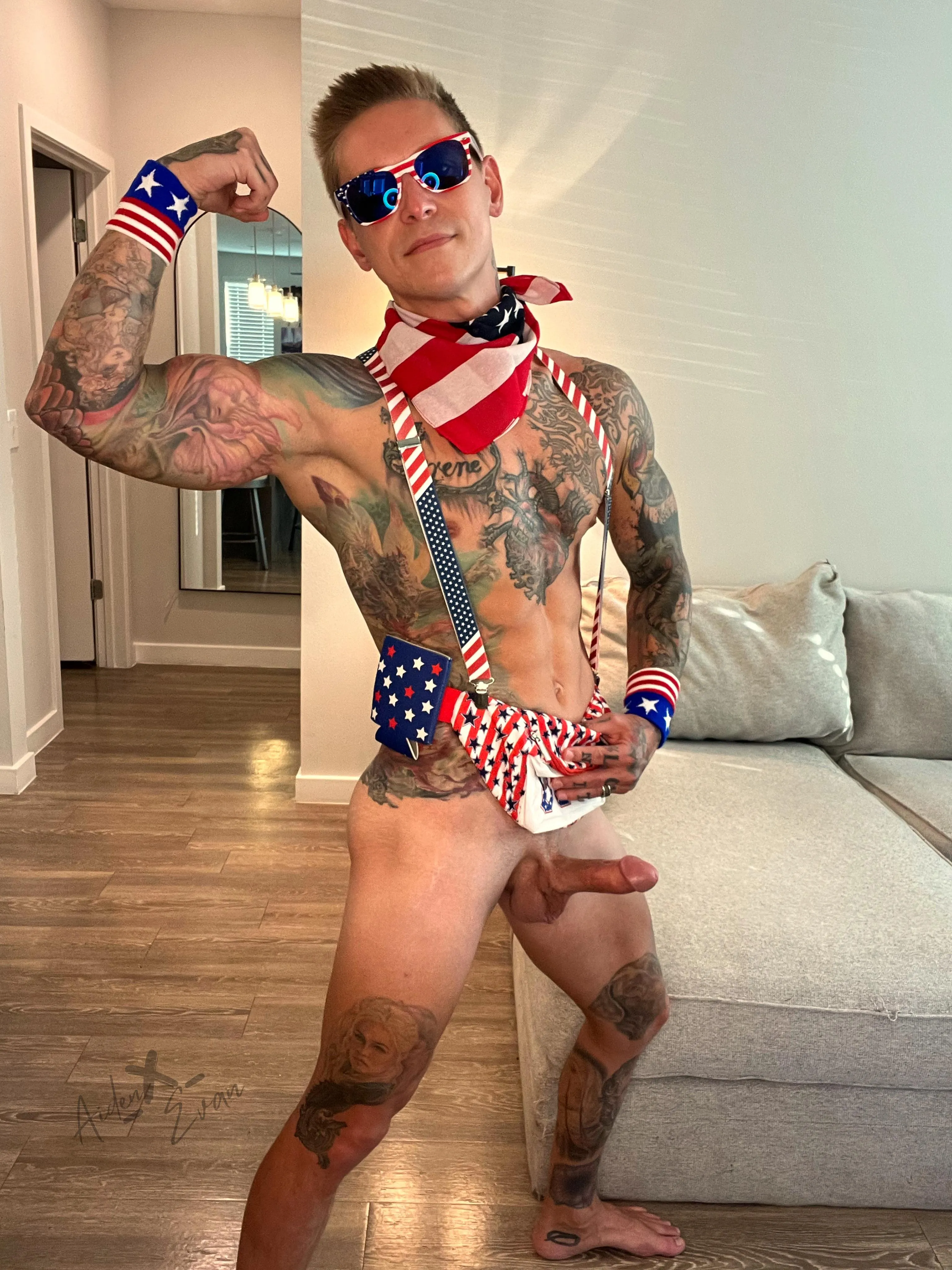 My version of a salute