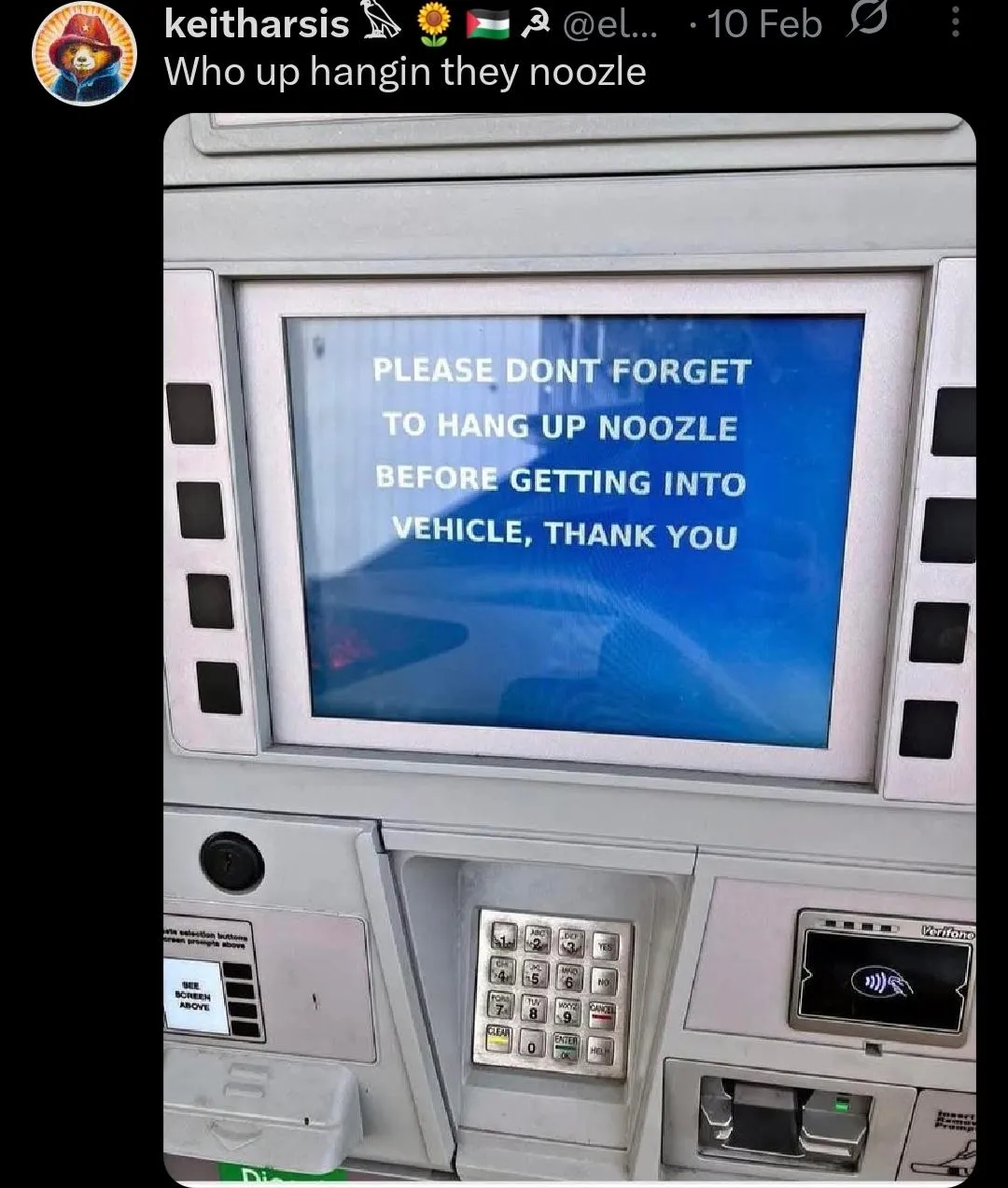 No audio today so our noozles must remain unhung 😔