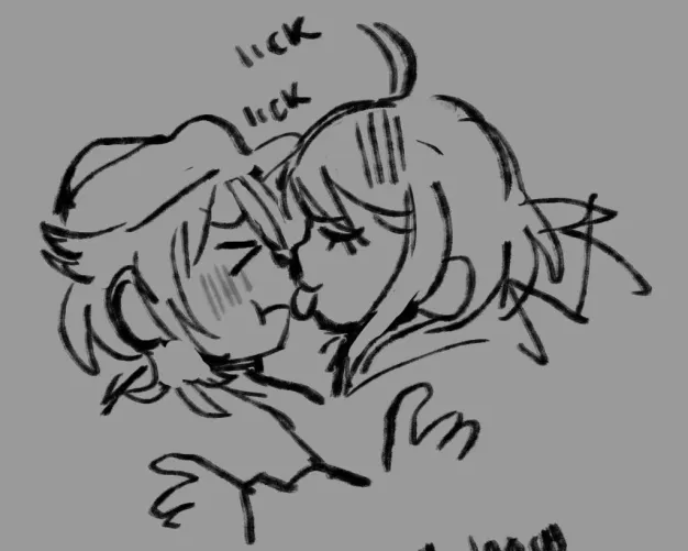 pubby needs someone to kiss like this >~< wruff~