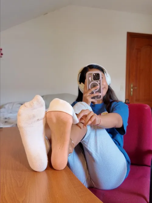 Ready for a sock peel