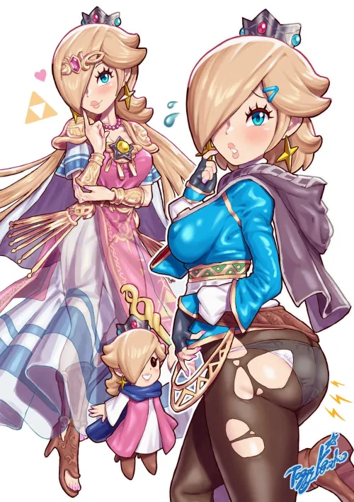 Rosalina as Zelda!